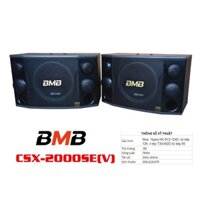 Loa Treo Tường Karaoke Gia Đình Bass 30cm, Công Suất Lớn BMB CS-2000SE Giá 1 Cặp, Loa Thùng Treo Tường