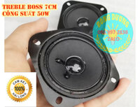 LOA TRÉP BOSS VUÔNG TOÀN VÀNH 7CM TỪ ĐƠN 45MM - GIÁ 1 CẶP