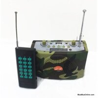 Loa trợ giảng bẫy chim E-898 điều khiển xa 1000m màu bộ đội BH 6 tháng đổi mới