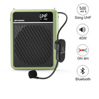 Loa trợ giảng không dây APORO T28 UHF Công suất 40W - Tặng củ sạc, mic cài áo có dây
