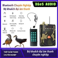 Loa trợ giảng - Loa bẫy chim điều khiển từ xa tặng, 48W loa công suất lớn, có bluetooth, sử dụng đa mục đích, có thể hát