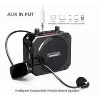 Loa trợ giảng micro không dây bluetooth wireless sạc pin Zansong M80 âm thanh to cho giáo viên hướng dẫn viên -Đẹp