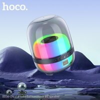 Loa trong suốt bluetooth Hoco BS58 có đèn LED kết nối ghép TWS công xuất 10W cho âm thanh rõ ràng và hay