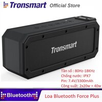 Loa Tronsmart Element Force Plus Bluetooth 40W hỗ trợ NFC chông nước IPX7 có chỉnh ECHO cực hay [bonus]