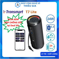 Loa Tronsmart T7 Lite chính hãng, Bluetooth 5.3, Chống nước IPX7, Công suất 24W, Nghe nhạc 24 giờ, Kết nối APP Tronsmart