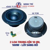 Loa Trung Kín 10 IBL 100W - Từ 70 (Giá 2 Cái), Loa Mid 10cm Cao Cấp Âm Lời Mid Sáng Rõ - Minh Trí