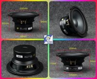 Loa trung trầm HIFI DIY Fever 6.5 7 inch woofer Mid-Bass speaker 40-80W subwoofer bookshelf floor-standing