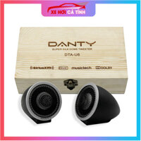 Loa tweeter DANTY hộp gỗ hàng cao cấp từ Đan Mạch Loa treble DTA-U6 thiết kế nhỏ gọn trở kháng 4 ohm