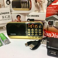 Loa usb, thẻ nhớ, Fm Craven Cr-836s