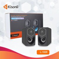 Loa Vi Tính 2.0 Kisonli L-1020 Micro 3.5 Hổ trợ Win XP-Vista-7-8-10-Mac-ios-androi… FullBox