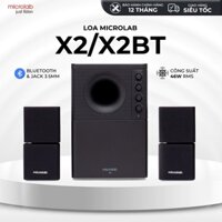 Loa Vi Tính Bluetooth Bass Cực Mạnh MICROLAB X2/X2BT, Công Suất 46W, Làm Việc, Chơi Game, Nghe Nhạc - Hàng Chính Hãng