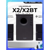 Loa Vi Tính Bluetooth Bass Cực Mạnh MICROLAB X2/X2BT, Công Suất 46W, Làm Việc, Chơi Game, Nghe Nhạc - Hàng Chính Hãng