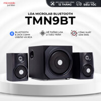 Loa Vi Tính Bluetooth Bass Mạnh MICROLAB TMN9BT 2.1, 40W, Làm Việc, Chơi Game, Nghe Nhạc - Hàng Chính Hãng