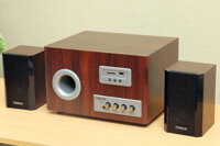 Loa vi tính Bluetooth Enkor S2850 Nâu