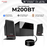 Loa Vi Tính Bluetooth Microlab M200BT 2.1, Công Suất 40W, (AUX, Bluetooth) - Hàng Chính Hãng