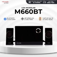 Loa Vi Tính Bluetooth Microlab M660BT, Công Suất 52W (2.1) - Hàng Chính Hãng BH 12 Tháng