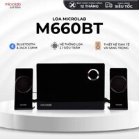 Loa Vi Tính Bluetooth Microlab M660BT 2.1, Công Suất 52W, (AUX/Bluetooth) - Hàng Chính Hãng