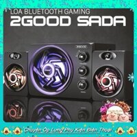 Loa Vi Tính Bluetooth [FREESHIP] Gaming SADA D-209 Super Bass Dùng Cho Máy Tính PC Laptop Điện Thoại