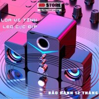 Loa vi tính để bàn MC D221  BASS cực đã, có LED, Bluetooth, dòng loa máy tính cao cấp cho laptop, pc, điện thoại