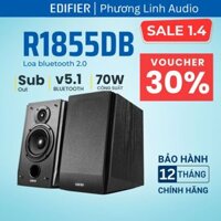 Loa vi tính EDIFIER R1855DB Bluetooth 5.0 Công suất 70W Kết nối TV cổng quang Đầu ra siêu trầm Hàng chính hãng