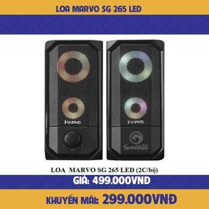 Loa vi tính Marvo SG265 Led
