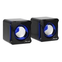 Loa Vi Tính Microtek MT-120 2.0 (6W) (Giao Màu Ngẫu Nhiên) - Hàng Chính Hãng