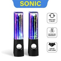 Loa Vi Tính Nhạc Nước Đèn LED Phát Sáng Nhảy Theo Điệu Nhạc-sonic