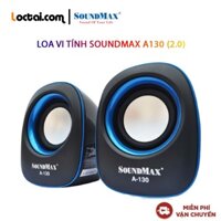 Loa Vi Tính SoundMax A130 2.0 6W - Hàng chính hãng new 100%