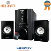 Loa vi tính Soundmax A960/2.1 35W RMS (Đen) – Hàng chính hãng