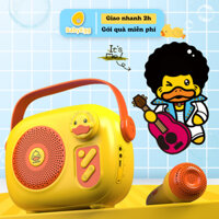 Loa vịt vàng Karaoke kèm micro Bluetooth G - LT duck Mini Cho Bé Đồ chơi âm nhạc Máy Hát Di Động Cho Bé kèm Mic Babyegg