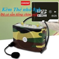 Loa WS 898 Kèm Thẻ Nhớ, Loa bluetooh Bẫy Chim Kèm Có Thẻ Chính Hãng