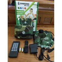 Loa WS898 Bluetooth Tặng Kèm Thẻ Nhớ 4G đủ File Tiếng