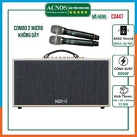 Loa Xách Tay Acnos CS447 Bass 16.5cm  - Bùng Nổ Âm Thanh, Thỏa Sức Vui Chơi