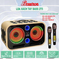 LOA XÁCH TAY BOSSINON BASS 2T5 K25 PRO- 24 ĐƯỜNG TIẾNG – THÙNG BỌC DA CAO CẤP | LOA CHUYÊN KARAOKE, NGHE NHẠC