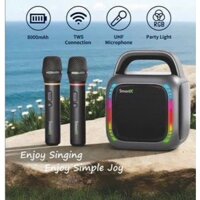 Loa xách tay di động chính hãng MOSBROS Karabox tặng kèm 2 micro