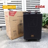 LOA XÁCH TAY DI ĐỘNG KODA MODERN12 CAO CẤP, HỖ TRỢ LIVESTREAM, hệ thống 5 loa, cặp micro UHF cao cấp