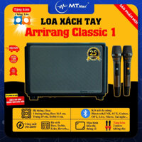 Loa xách tay Karaoke Arirang Classic 1 - 3 Loa 3 Đường Tiếng, Đỉnh Cao Âm Thanh Thế Hệ Mới, Tặng Kèm 2 Micro Cao Cấp