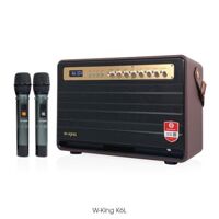 Loa Xách Tay Karaoke W-King K6L | Công Suất 120W, Kèm 2 Micro