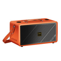 LOA XÁCH TAY KODA FUTURE86 V2 MÀU ORANGE, BLUETOOTH 6.0, BASS BOOST UY LỰC, MIC HAY NHẠC MẠNH