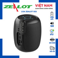 Loa Zealot S53| Loa Bluetooth Zealot Công Suất 16W, Bass mạnh, Pin 4400mAh, Kháng nước- Chính hãng, Bảo hành 12th- OBIBI