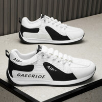 Loafers Nam Giày Thể Thao Lưới Thoáng Khí Chống Trơn Trượt Trên Giày Lưu Hóa Đế Mềm Màu Trơn Thoải Mái Giày Nước577DS