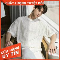 (loại 1) Áo thun rách Nam vải cotton rách chuẩn form, trẻ trung