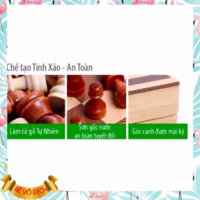 (loại 1) Bộ Cờ Vua Gỗ thời thượng - Có Hộp Đựng ghi bàn Cờ(Không có nam châm) .