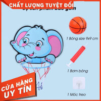 (loại 1) Bộ đồ giải trí bóng rổ treo tường cho bé, Ném bóng rổ ốp tường mini cho bé vui chơi