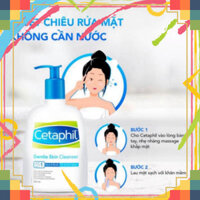loại 1 CHÍNH HÃNG✨ Sữa vệ sinh Dịu Nhẹ ôn hòa Không Tạo Bọt Cetaphil Gentle Skin Cleanser For All Skin Types 500ml