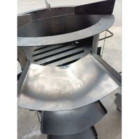 LOẠI 1.  CỠ LỚN 40CM.Bếp Đun Củi Nấu Cám .Luộc Bánh Trưng.Thép Liên Xô