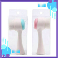 [loại 1] Cọ rửa mặt massage 3D 2 đầu