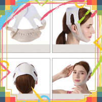 loại 1 Đai nâng cơ mặt Vline silicone phối hợp điểm massage bấm huyệt làm eo thon mặt chống ngấn mỡ thừa mã V0218