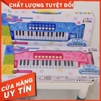 (loại 1) Đàn Organ piano điện tử có mic cho bé tập làm nhạc sĩ,đồ chơi đàn piano phát nhạc nhiều giai điệu, có 2 blue co