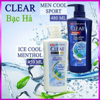 {loại 1} Dầu gội Clear Thái Lan giúp da đầu của bạn luôn sạch gàu, thơm mát sảng khoái 480g